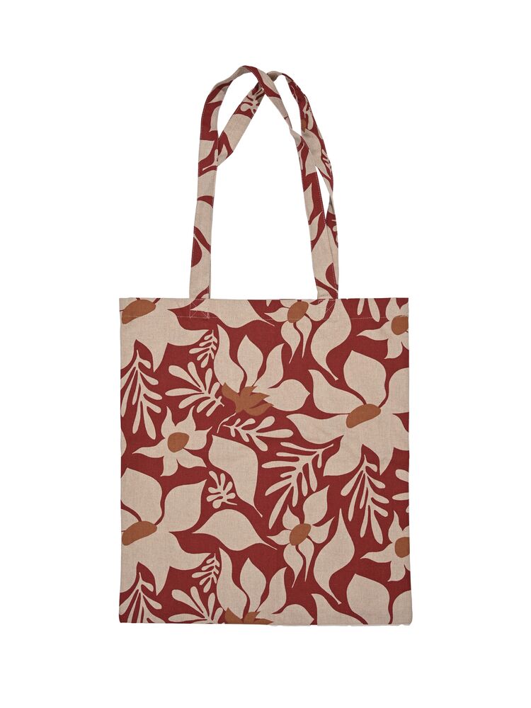 EDITH SHOPPING BAG, BORDEAUX