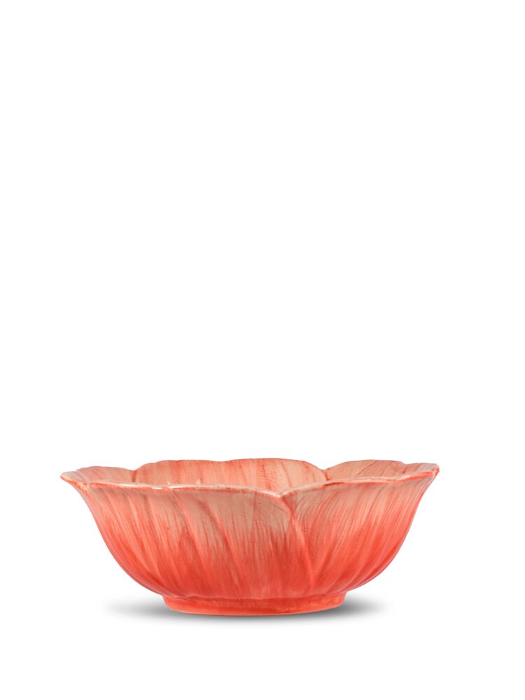 BOWL POPPY M, RED