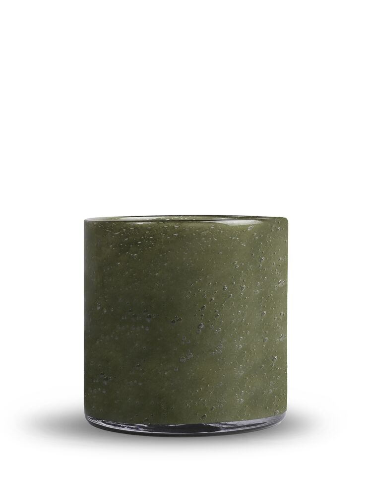 CANDLE HOLDER CALORE M, CALAMATA GREEN