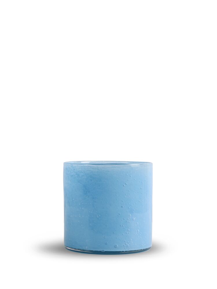 CANDLE HOLDER CALORE XS, LIGHT BLUE