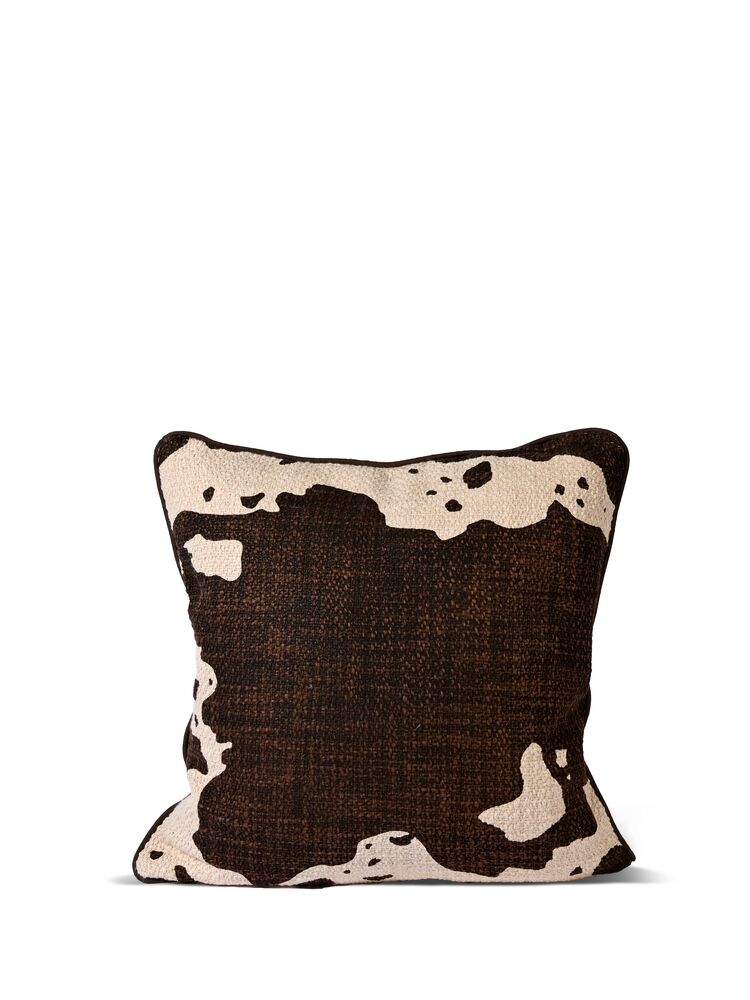 PILLOW ANIMA COW M, BROWN