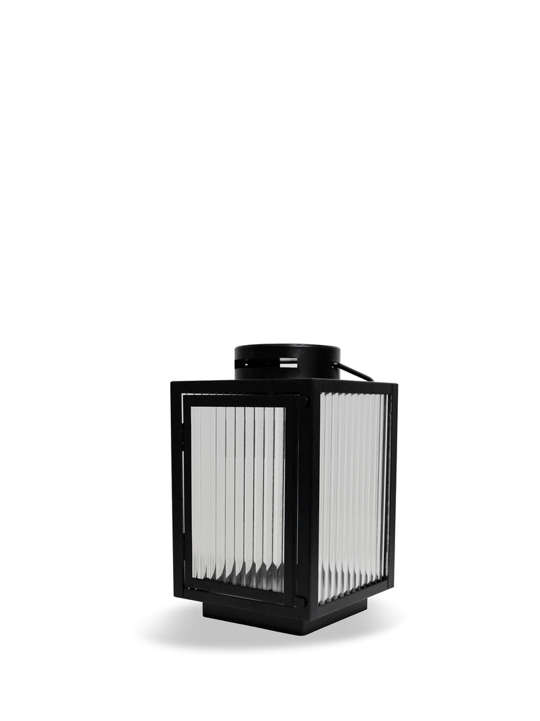 LIV LANTERN SMALL, BLACK