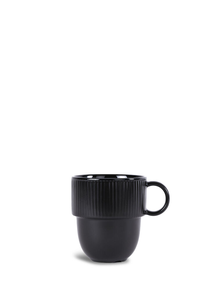 INKA CUP WITH EAR, BLACK