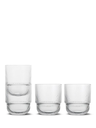 [5018600] BLANKA WATER GLASS, 4-PCS, CLEAR