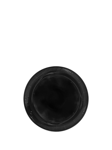 [5018723] INKA SMALL PLATE, BLACK