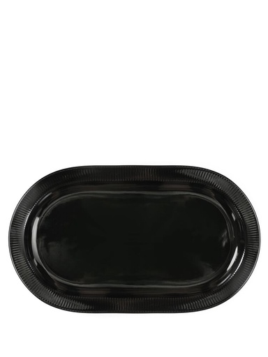[5018726] INKA SERVING PLATE, BLACK
